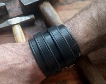 black-smith leather strength strap