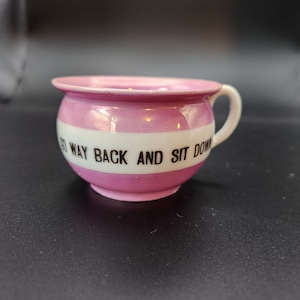 German Miniature Chamber Pot