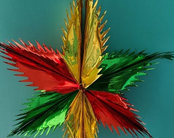 Vintage Mylar 3D-sterren