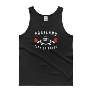 Portland City of Roses Oregon PDX Pacific Northwest Tank top
