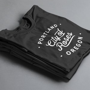 Portland City of Roses Vintage Retro Classic Unisex T-Shirt