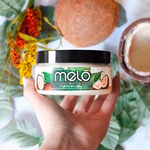 Melō Organic Body Butter Free Domestic Shipping image 2