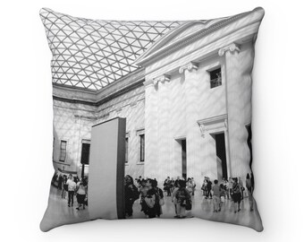 British Museum  Polyester Square Accent Pillow