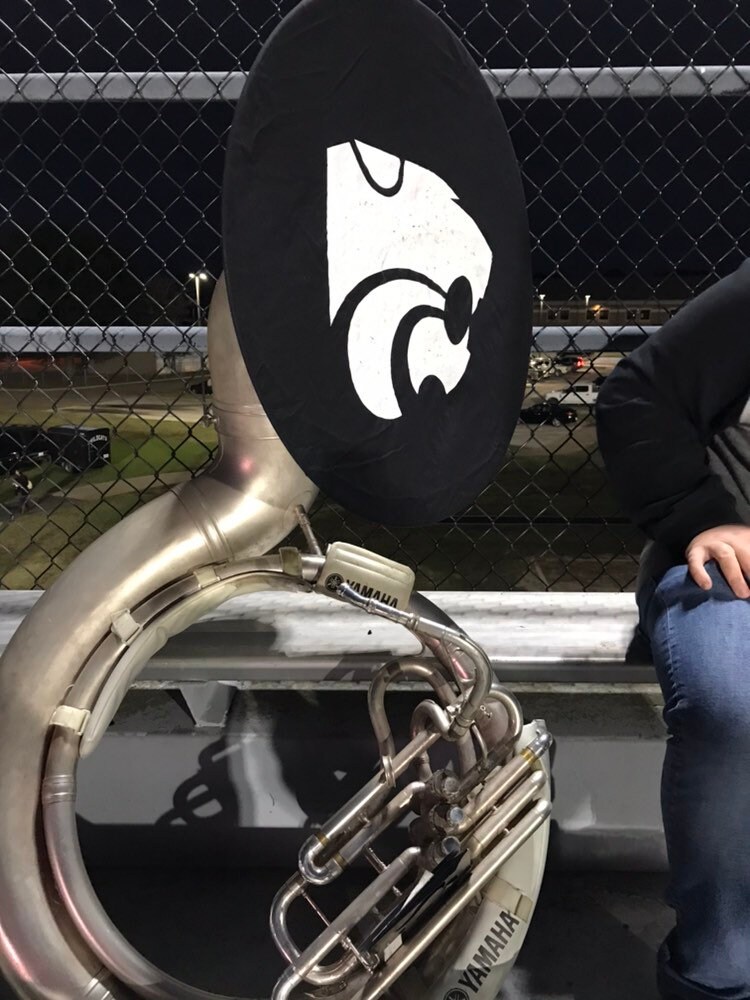 Wildcat Sousaphone Poly Cotton Bell Cover Machine Sewn Fits Etsy