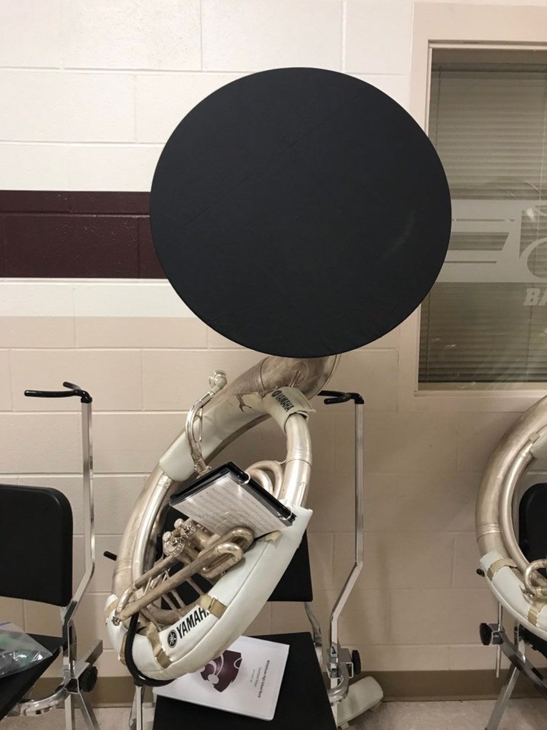 Sousaphone Poly Cotton Bell Cover Machine Sewn Fits Any Bell