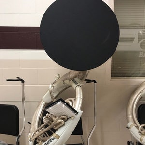 Sousaphone Poly Cotton Bell Cover Machine Sewn Fits any bell approximately 26”