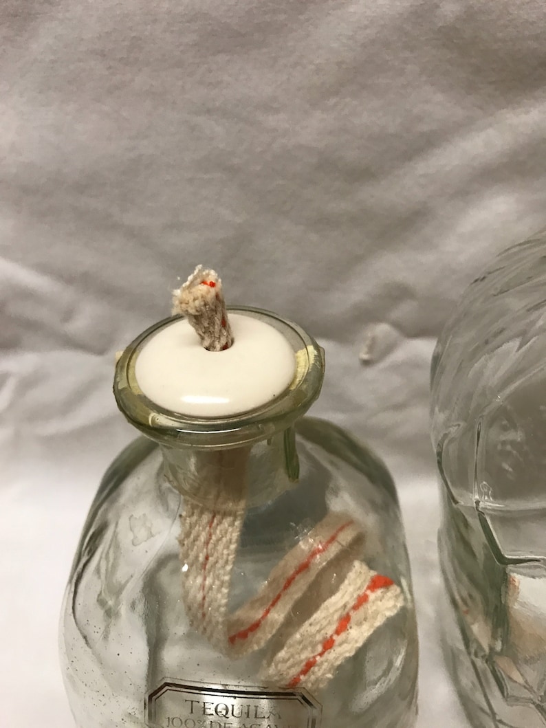 3 Ceramic Wick Holders Fits 3/4 White Matte Oil Lamp Etsy