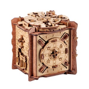 Cluebox: Trial of Camelot – Rätselbox aus Holz für Erwachsene – Escape Room in einer Box – 3D Knobelspiel – Geburtstagsgeschenk für ihn, sie Bild 1