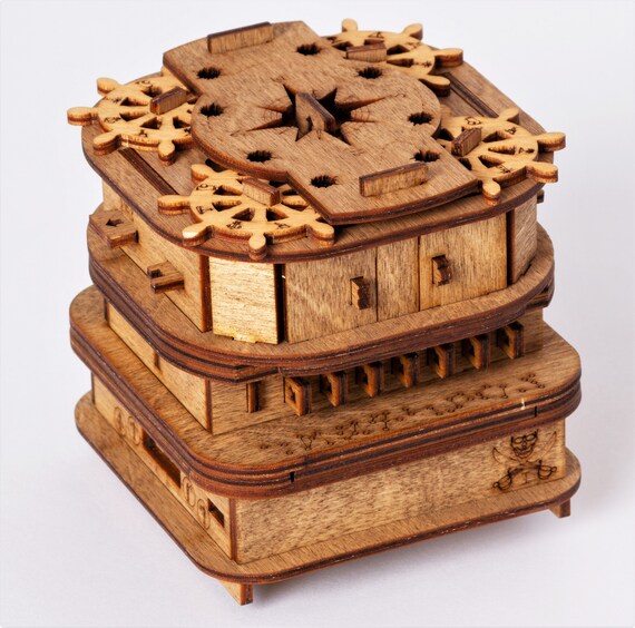 Cluebox Escape Room in a Box for Adults and Kids Davy Jones - Etsy