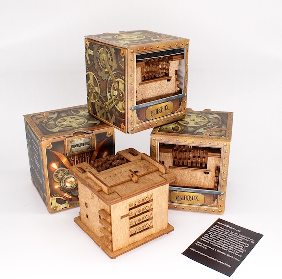 Cluebox Escape Room in a Box for Adults and Kids - Etsy