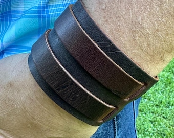 Leder Manschette Armband für Männer 30.Geburtstag Geschenk für ihn Freund