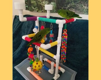 Picture of Bird play gym | Etsy