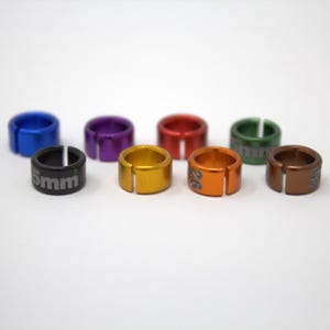 1 banda de aluminio dividida para la pierna