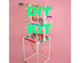 DIY KIT The Ultimate Indulger Floor-Version: Fun Play Gym and Play Stand