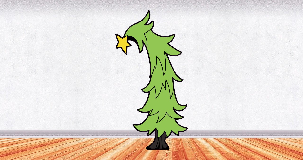 Printable Grinch Tree