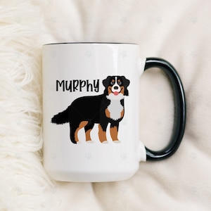 Bernese Mountain Dog, Coffee Mug, Berner Mug, Dog Mug, Mother's Day, Father's Day, Dog Gift, Dog Mom, Dog Dad, Custom Pet Gift, Personalized