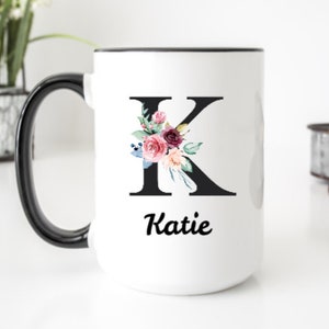 Personalised mug with stylish initial/Gift for him or her/Personalized mug with a name/Abstract Name Coffee Mug Personalised mug with stylish initial/Gift for him or her/Personalized mug with a name/Abstract Name Coffee Mug