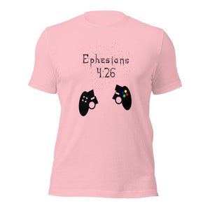 Broken Controller Christian Tee Efesini 4:26 Promemoria-Camicia leggera-T-shirt unisex immagine 8