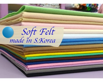 Craft Felt, Soft Royal Korean Felt, DIY Sewing Supplies