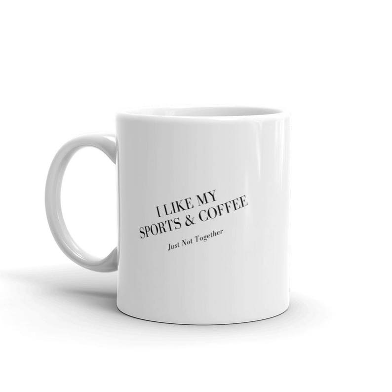 Sports and Coffee Mug Etsy