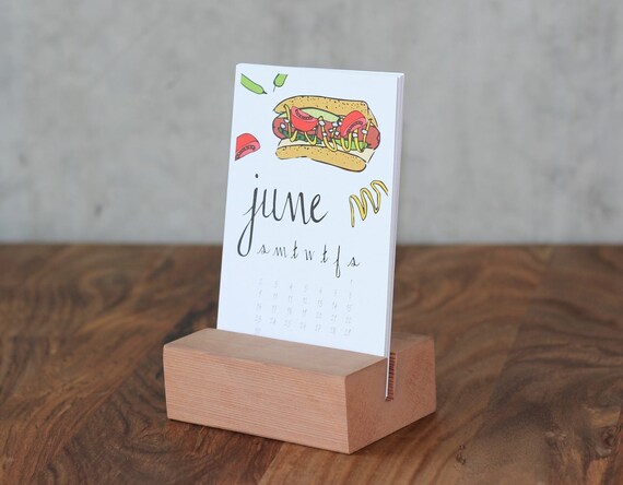 2020 Chicago Desktop Calendar Chicago Themed Calendar Etsy