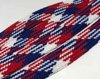 blue bandana shoelaces