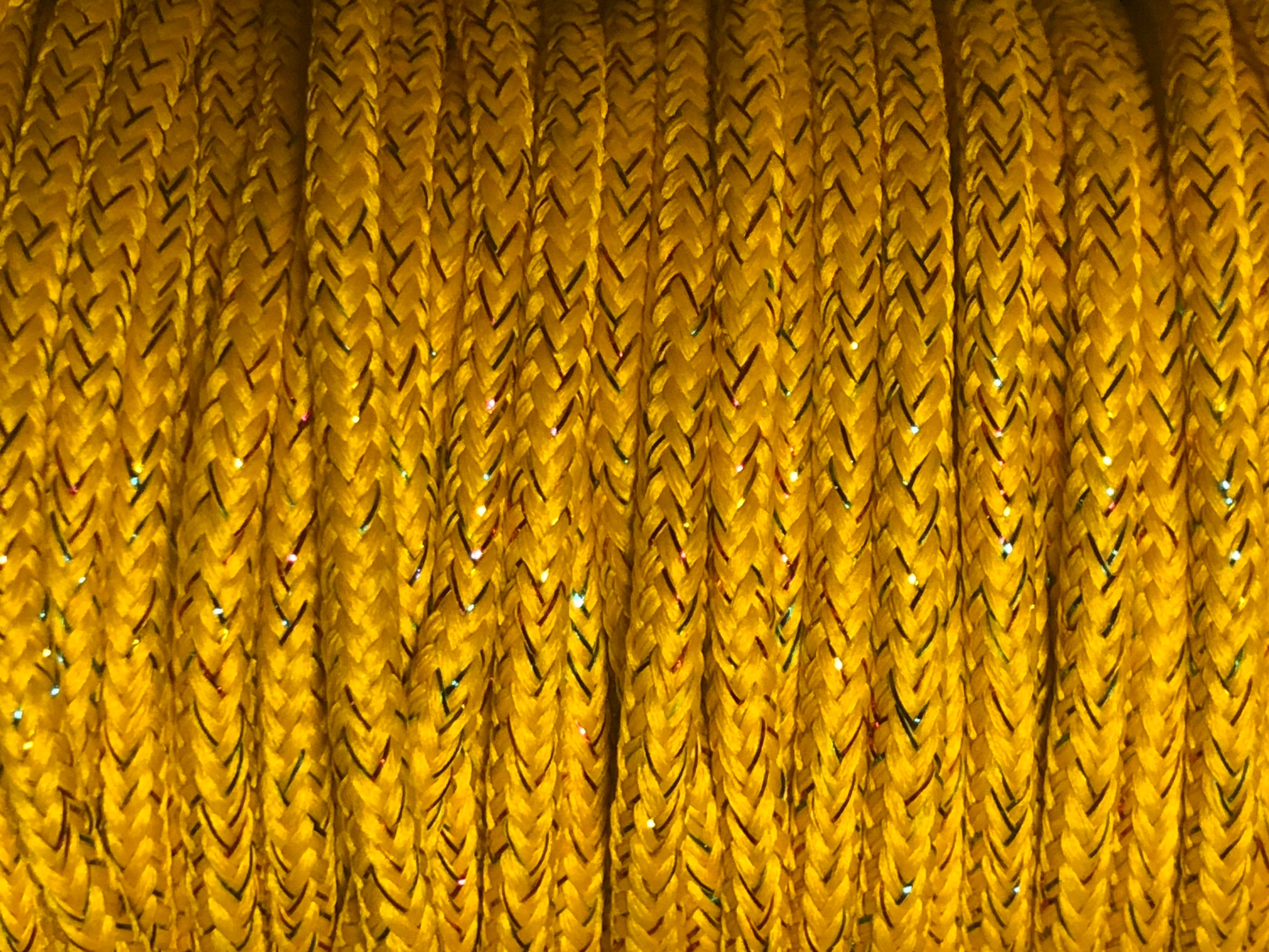 Sparkle Round Shoelaces Deep Yellow Etsy UK