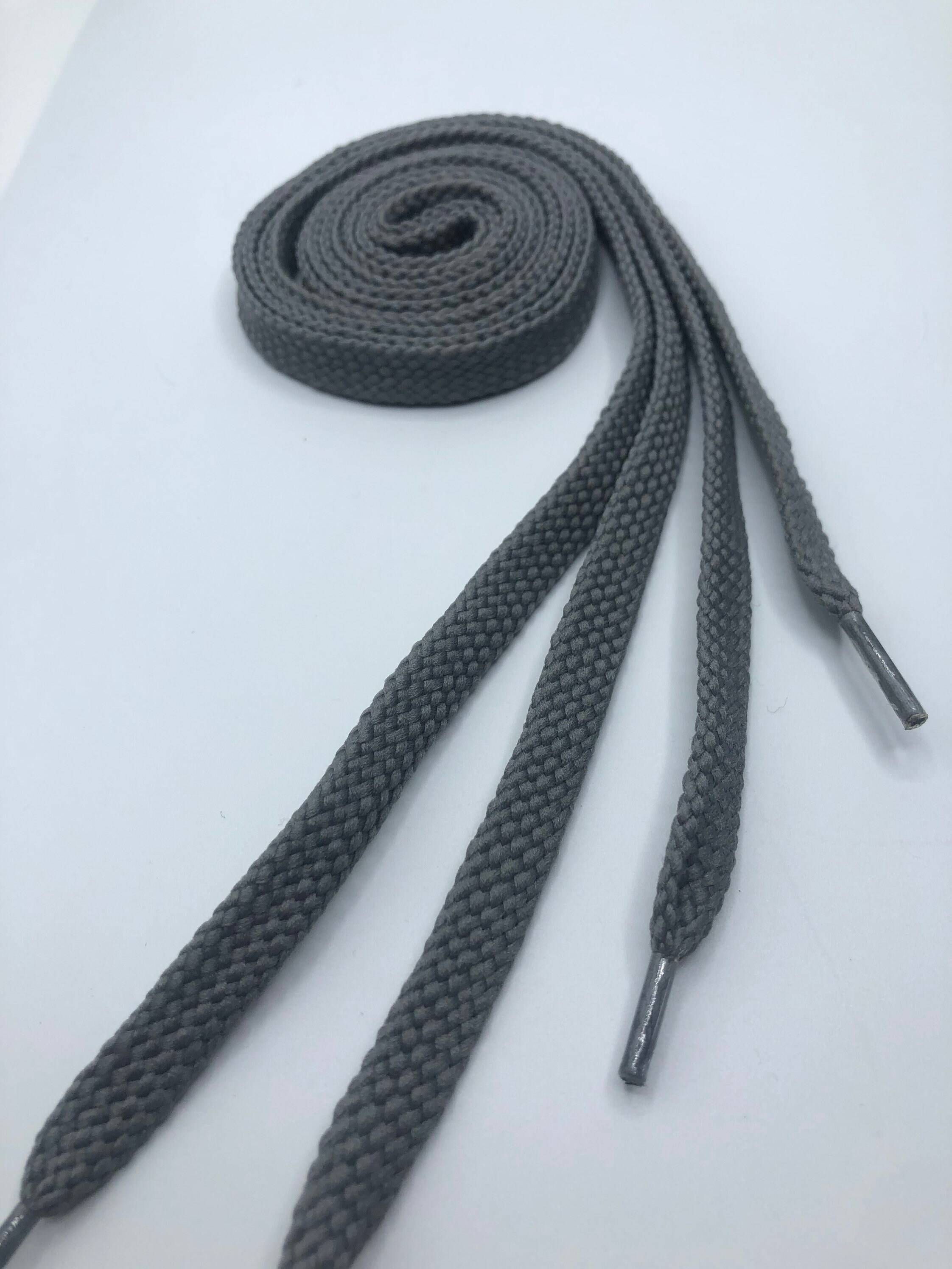 dark gray shoe laces