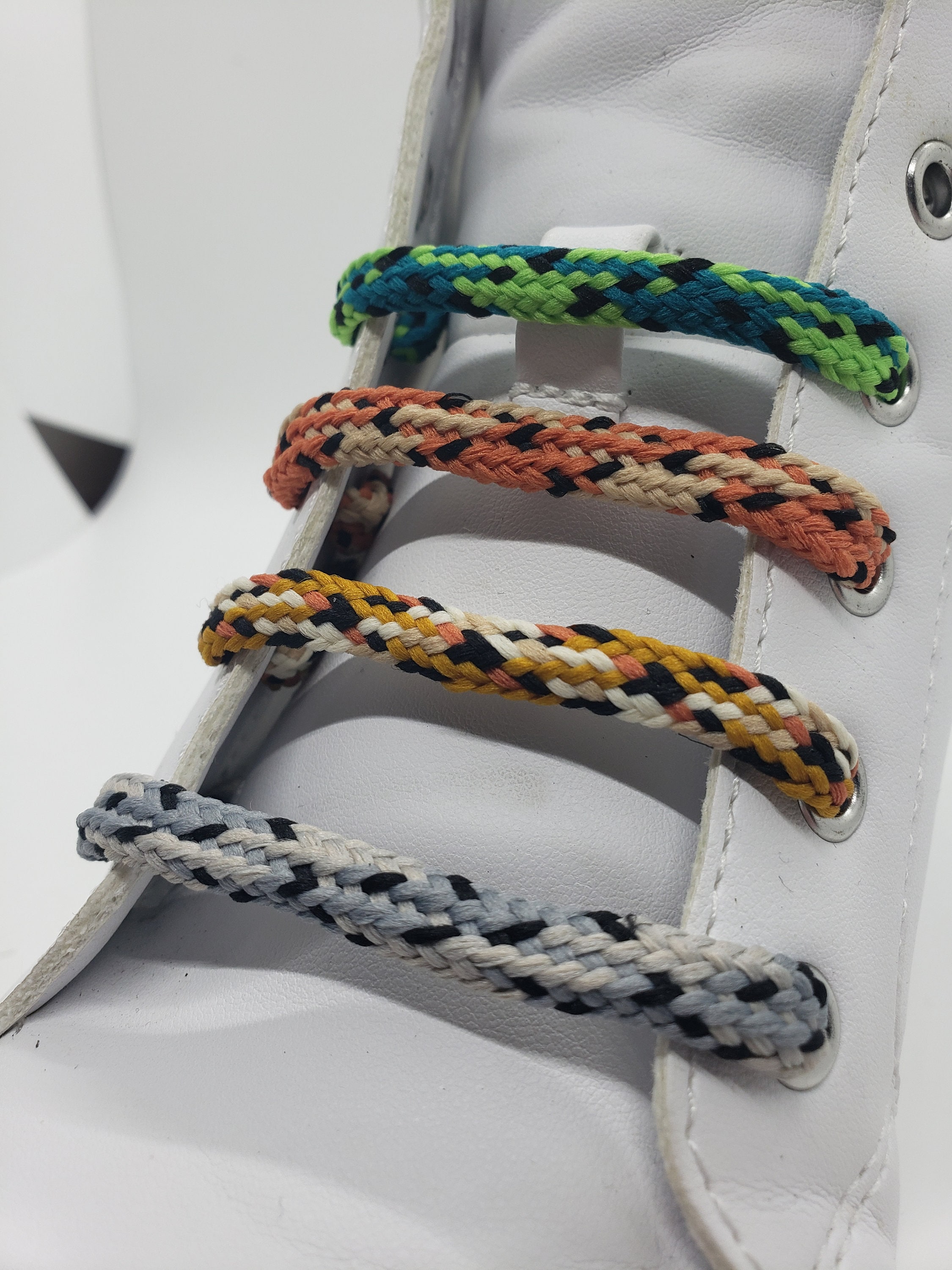 Hybrid Snakeskin Shoelaces - Etsy