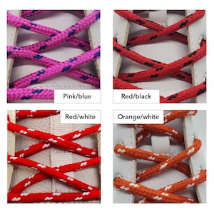 Round Classic Stripe Shoelaces image 2
