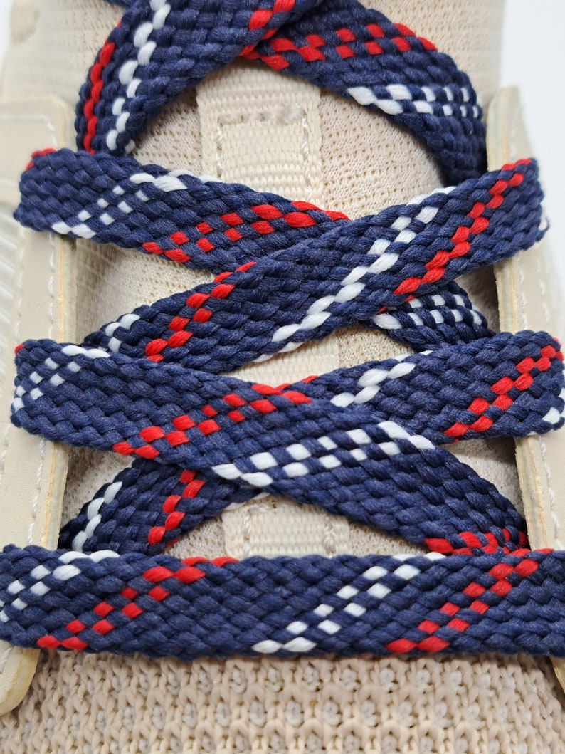 Stunning Shoelaces Built With Reinforced Cross Weave Texture image