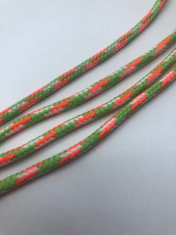 Red and green shoelaces sale