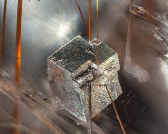 Carbonate with Rutile in Quartz 2 - Photomicrograph
