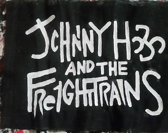 Johnny Hobo And The Freight Trains Patch, folk punk patch, pat the bunny, wingnut dishwashers union patch