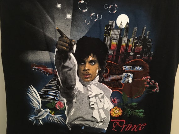 Prince 1985 World Tour Concert T-Shirt - image 5