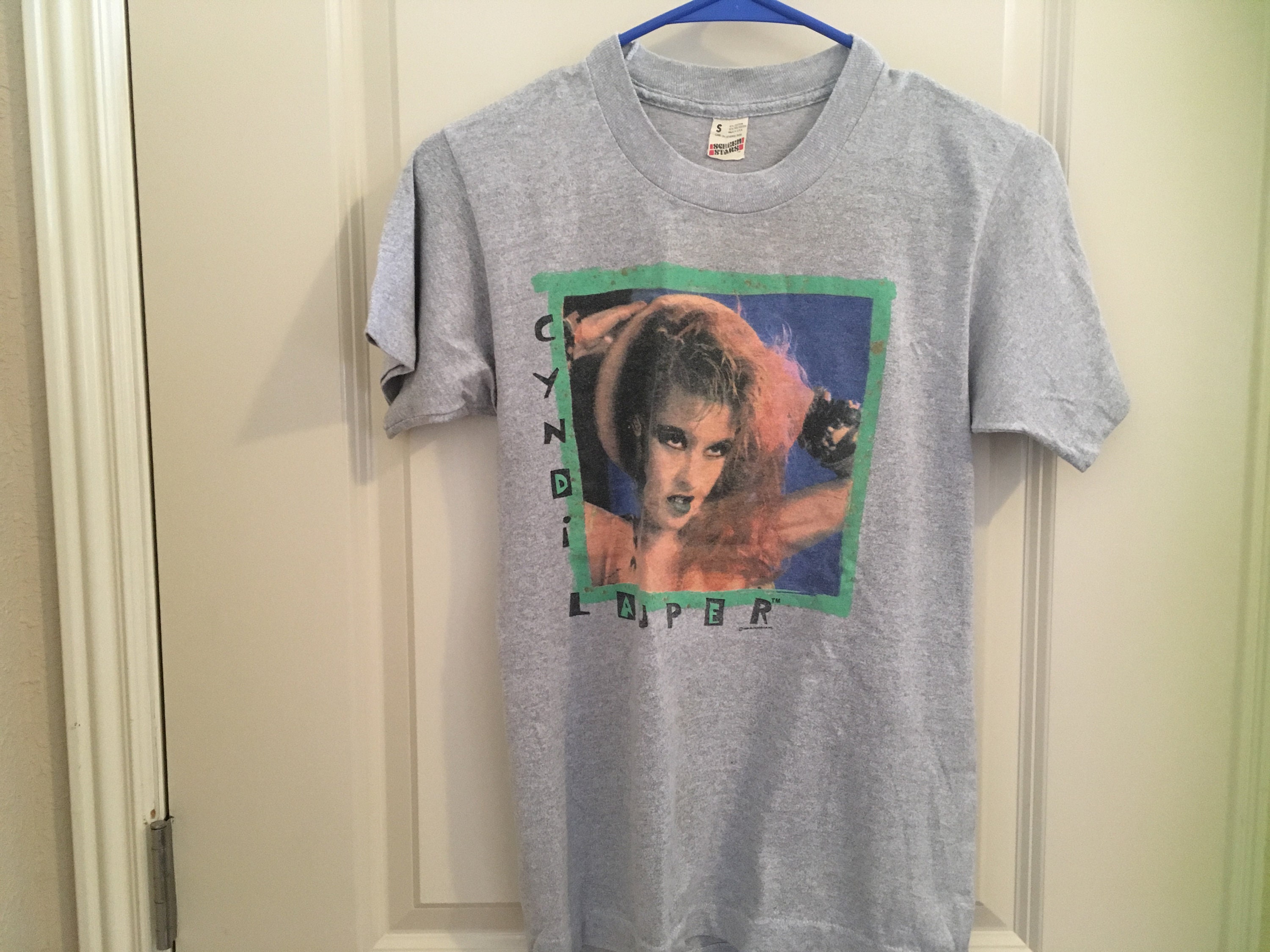 シンディ ローパー ヴィンテージ 84年FUN TOUR Tシャツ 1984 cyndi lauper fun tour tee size large | Gallery 304