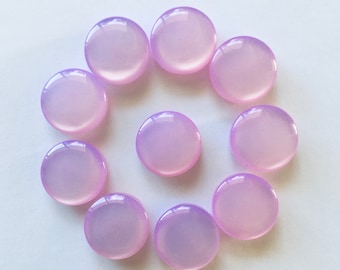 Pink Buttons, Resin Buttons, Shiny Buttons, Sewing Supplies, Embellishments, Shank Buttons, Scrapbooking, Craft Supplies, Dressmaking