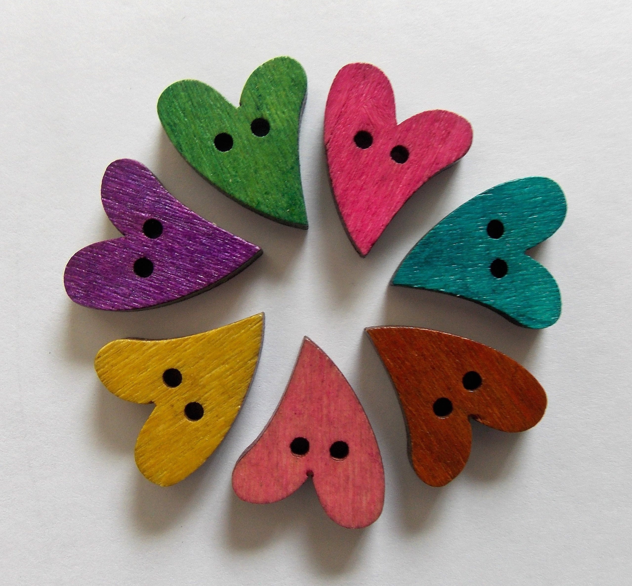 buttons and sewing supplies