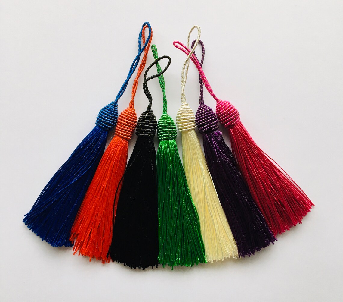 Tassels Green Tassels Red Tassels Blue Tassels Purple Etsy