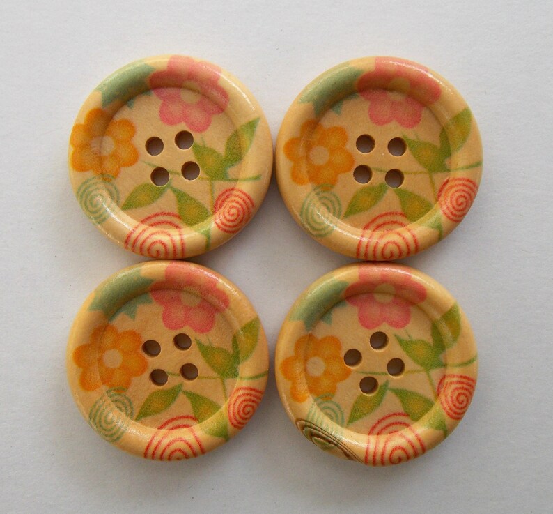 buttons and sewing supplies