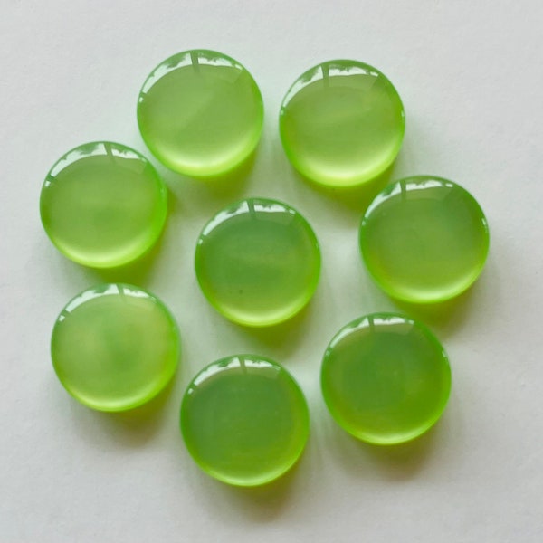 Green Buttons, Resin Buttons, Shiny Buttons, Sewing Supplies, Scrapbooking, Embellishments, Shank Buttons