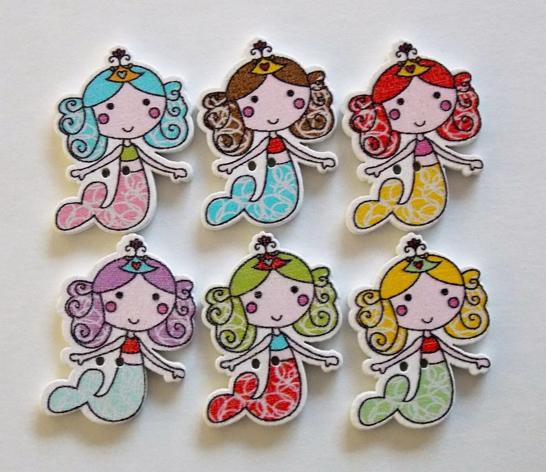 10 Wooden Hedgehog Buttons Sewing Card Making Scrapbook Craft Embellishments