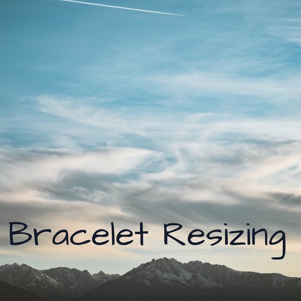 Bracelet Resizing