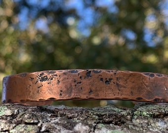 Rugged Engraved Copper Bracelet Personalized Bracelet Copper Bracelet Mens Copper Bracelet 7th anniversary Copper 22nd anniversary gift