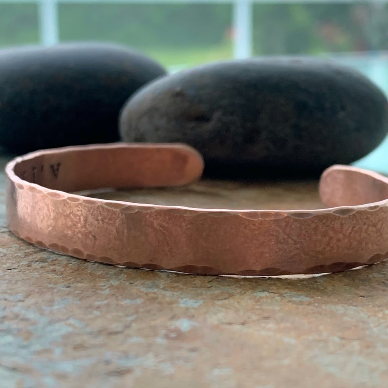 Mens Copper Bracelet Personalized Bracelet Copper Arthritis - Etsy