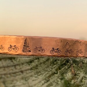Custom Bicycle Bracelet Biking Gifts for Women Cycling Bracelet Gifts for Cycling Enthusiast Personalized Cycling Gift Custom Biking Jewelry image 4