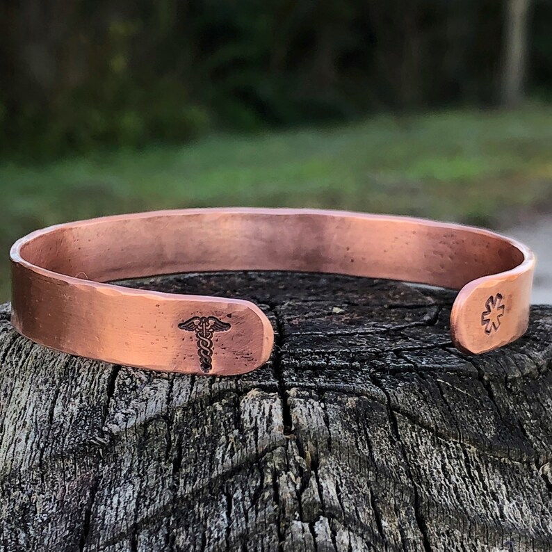 Copper medical alert bracelet discount