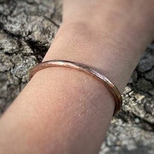 19th Anniversary gift for women, Bronze Anniversary Present, 19 years, Bronze Bracelet, Tally Marks Bild 4