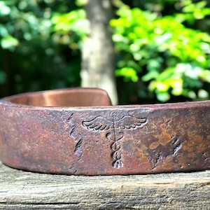 Pulsera de alerta médica resistente - cobre macizo