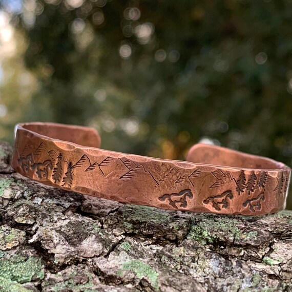Personalized online copper bracelet